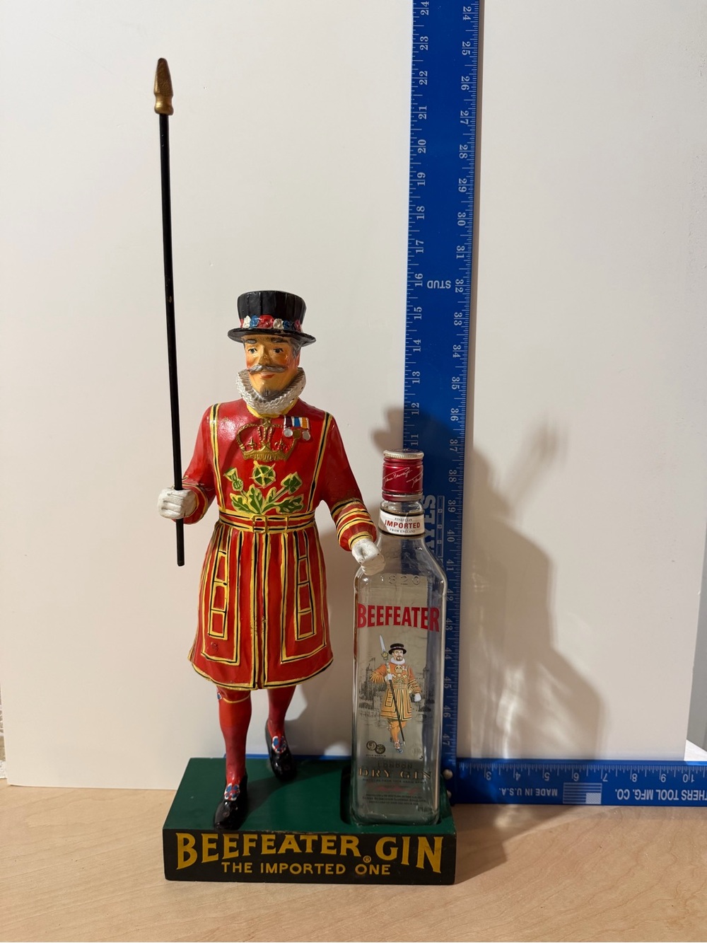 Beefeater Gin Iconic Red Beefeater Guard Statue
